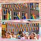 64 Pcs Pride Rainbow Gay Flag Banners 66 ft LGBTQ Banner Bunting Rainbow String Flags Pride Decoration